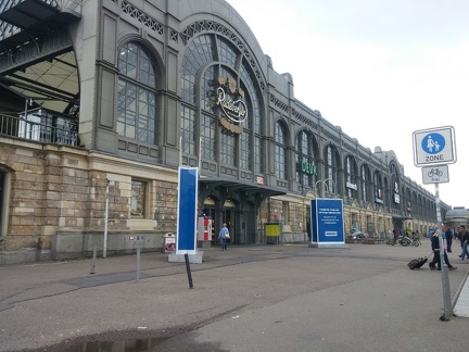 Главный ЖД вокзал Дрездена